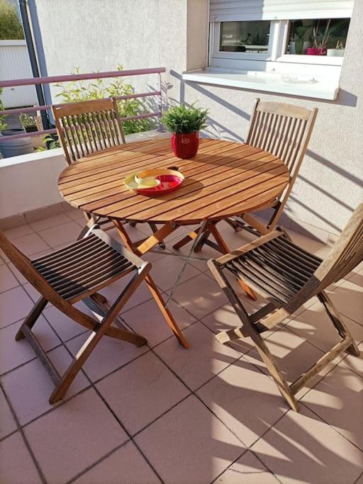 Апартаменты Strasbourg 3 Pieces Avec Jardin Брюмат Экстерьер фото